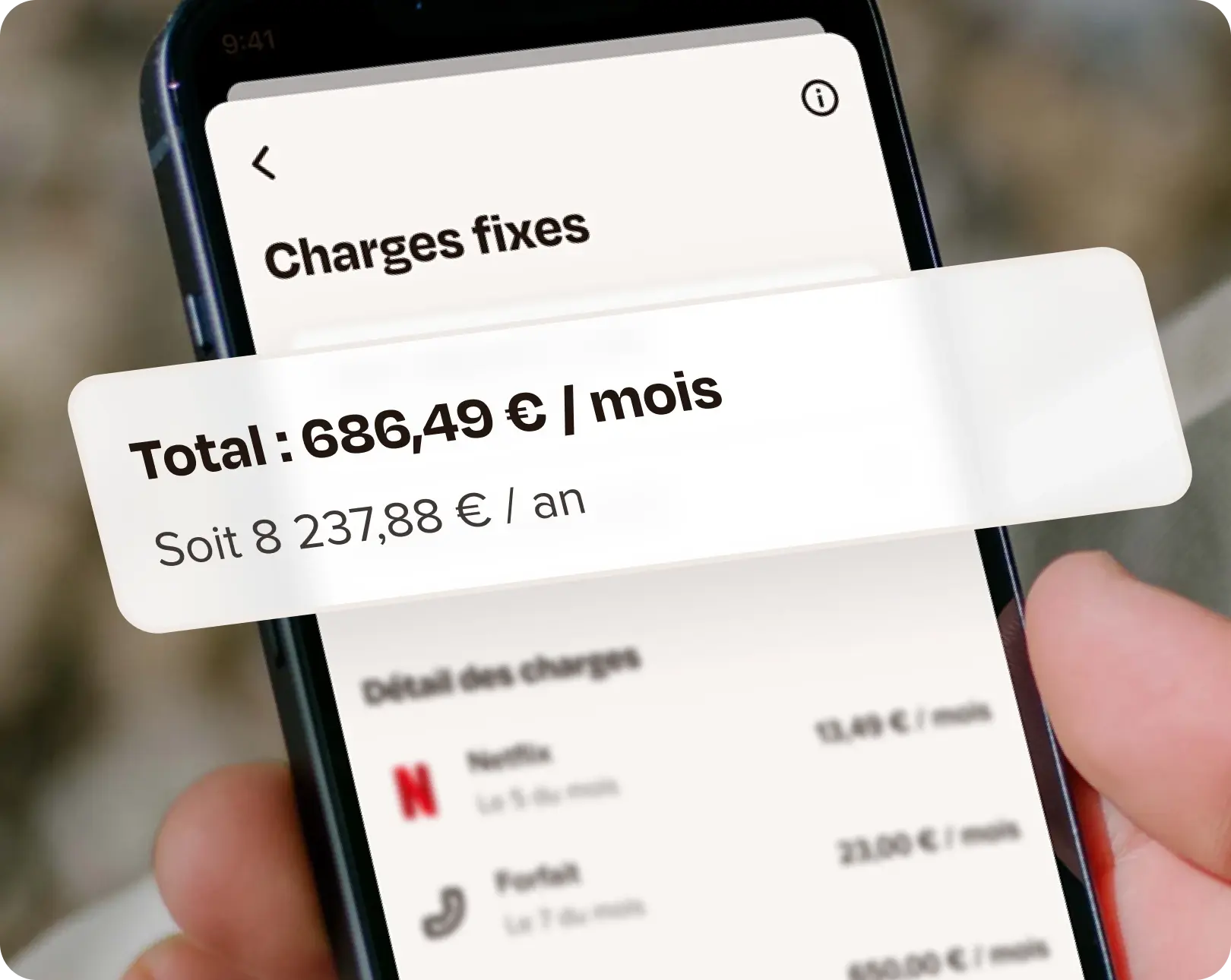 Le suivi des charges fixes