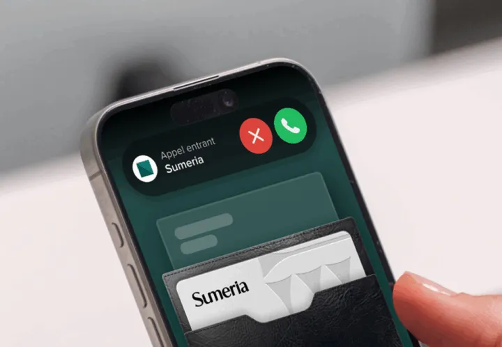 Les appels intégrés dans votre application Sumeria : un bouclier anti-arnaques